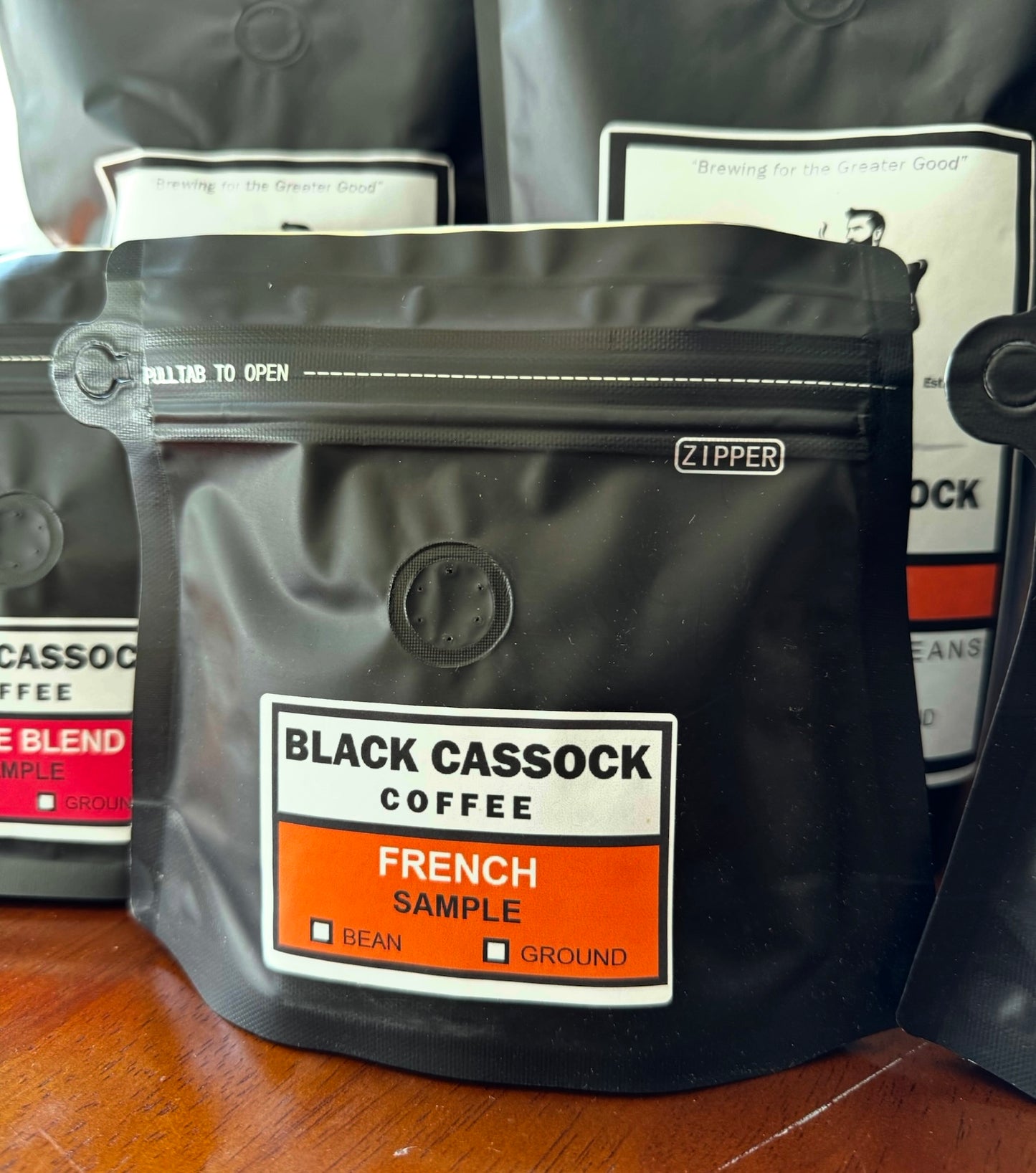 French Roast Sample Bag